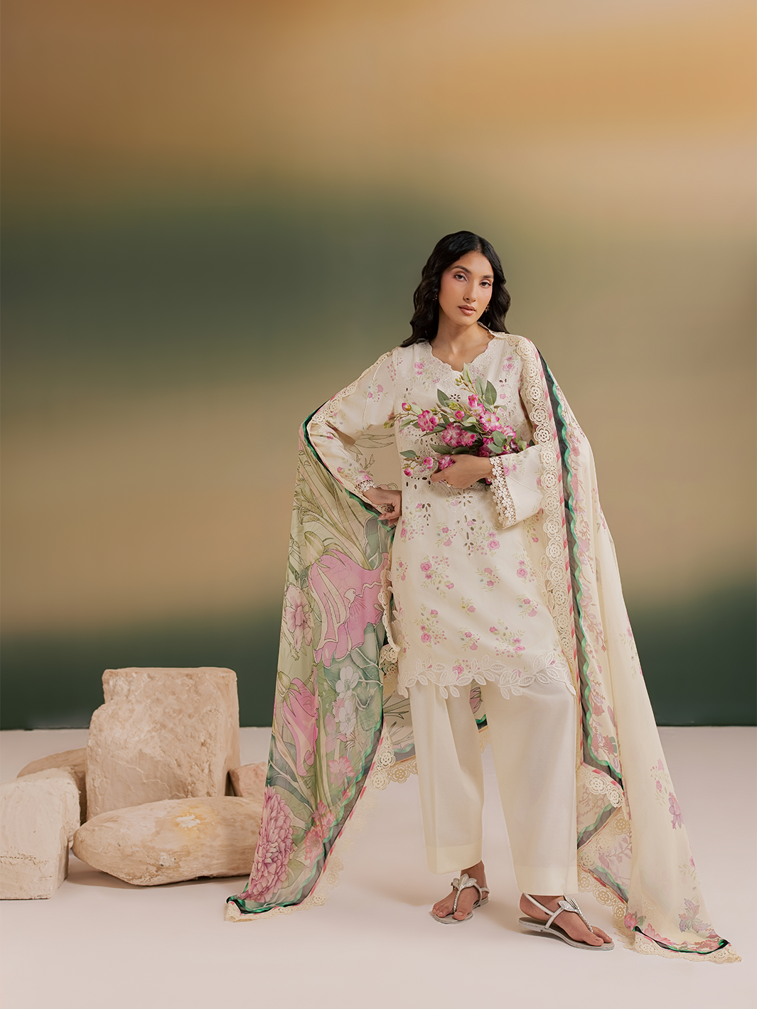 Mahnur | Sage winter Viscose | IM-15
