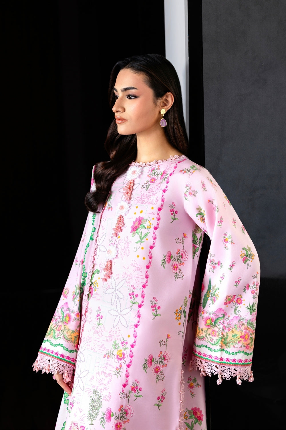 Naqsh | Midnight Meadow Lawn | Rosette