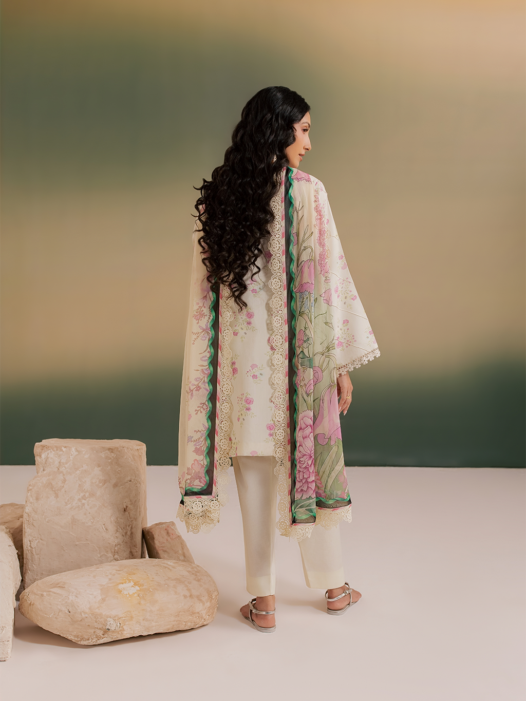 Mahnur | Sage winter Viscose | IM-15