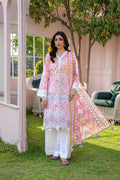 Rajis | Gul Rang - Print kari Embroidered | RGR-08