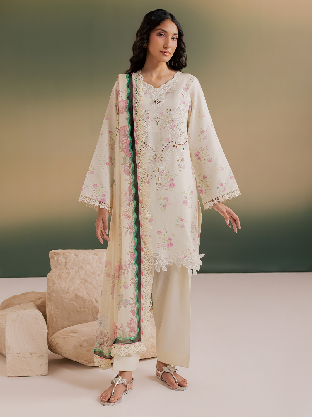 Mahnur | Sage winter Viscose | IM-15