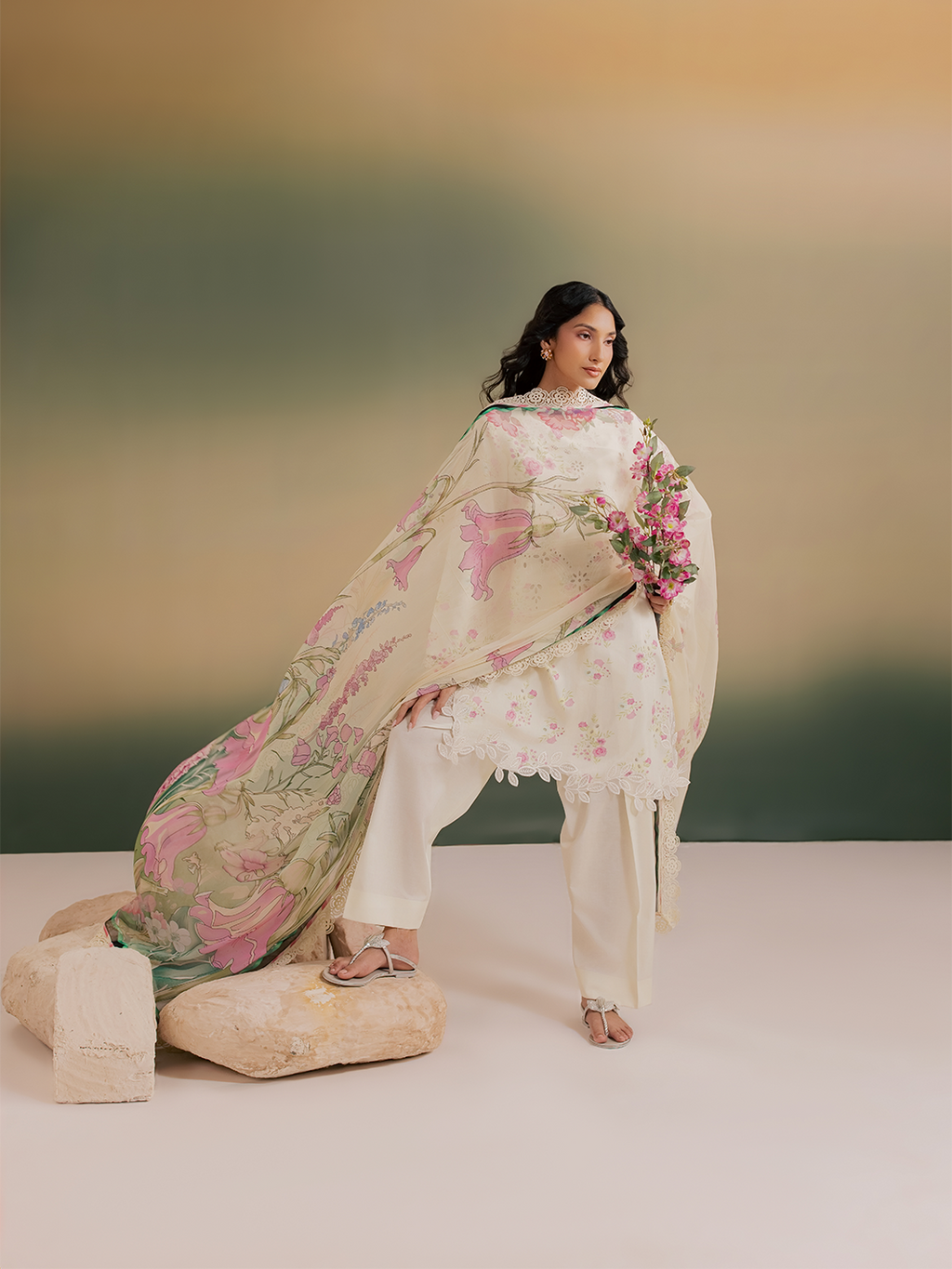 Mahnur | Sage winter Viscose | IM-15