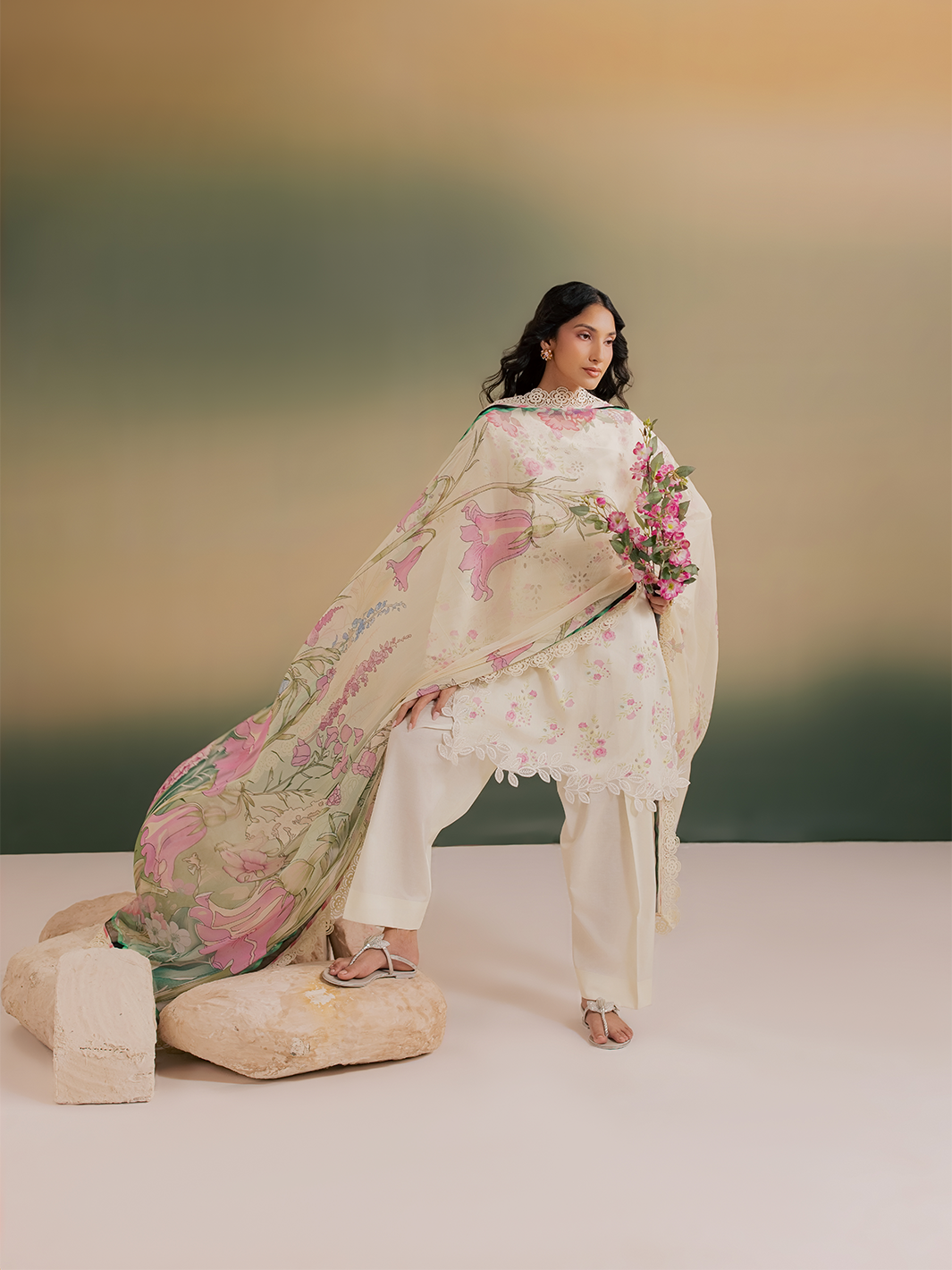 Mahnur | Sage winter Viscose | IM-15