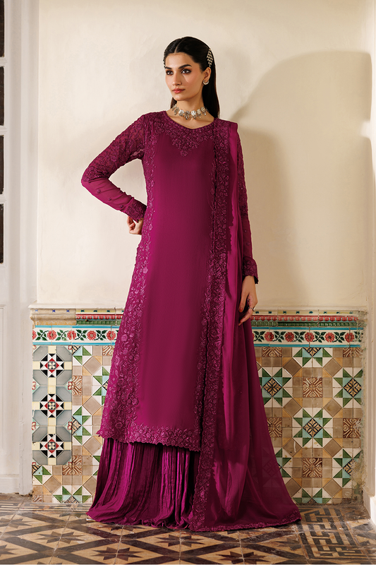 Iznik | Semi Formals -  Embroidered Chiffon | CC-93