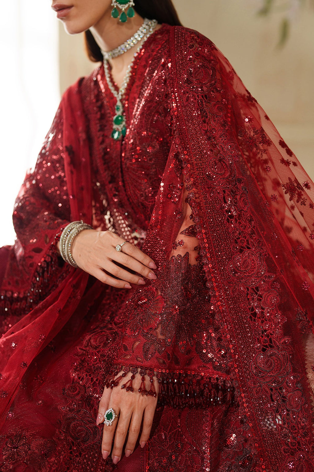 Baroque | EMBROIDERED NET | CH14-01