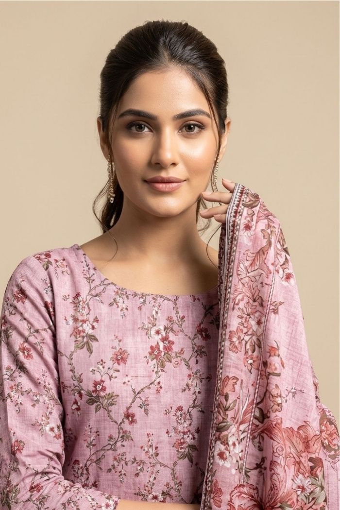 Fatima Maryam | 3 Pcs Printed Lawn | FM-45