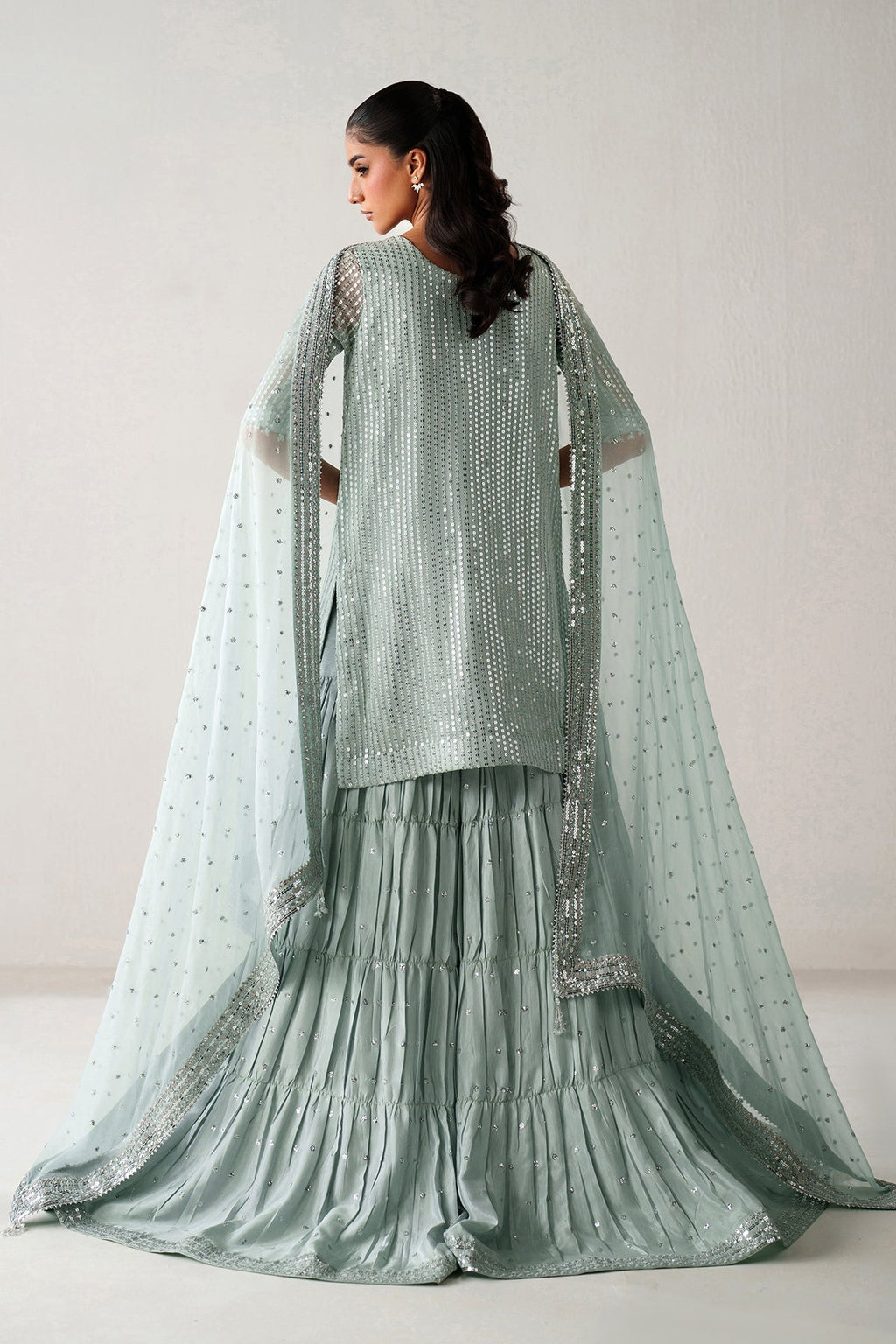 Baroque | Embroidered Chiffon | UF-4389-01