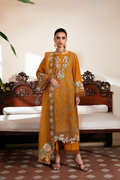 NAQSH | CHIKANKARI FESTIVE EDIT 26' | MUSTARD MARK
