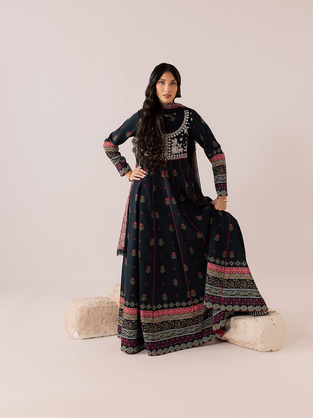 Mahnur | Sage winter Viscose | IM-16