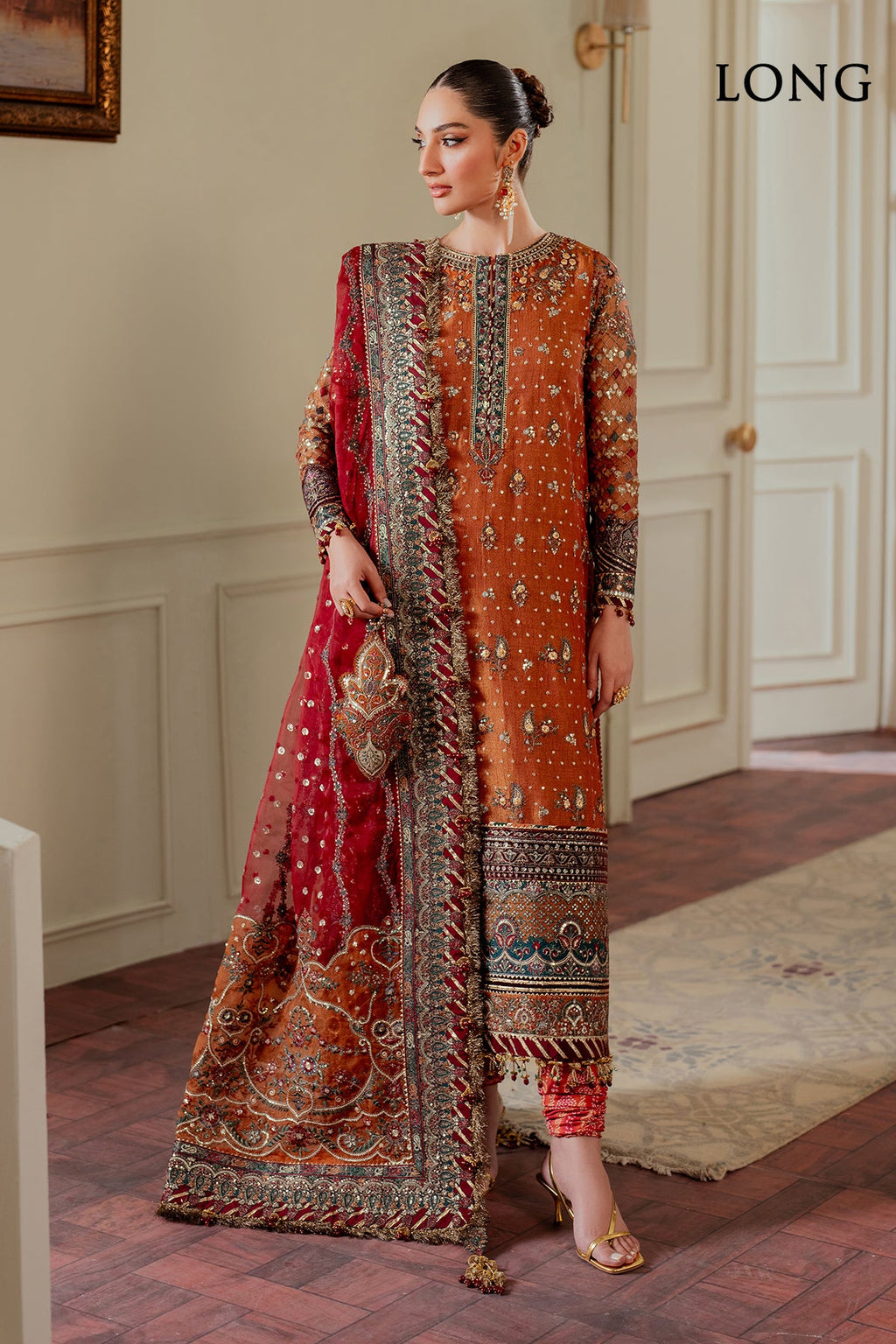 Baroque | EMBROIDERED NET | CH13-01