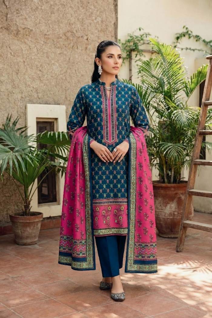 Reyah | Printed Lawn Suit | 1355