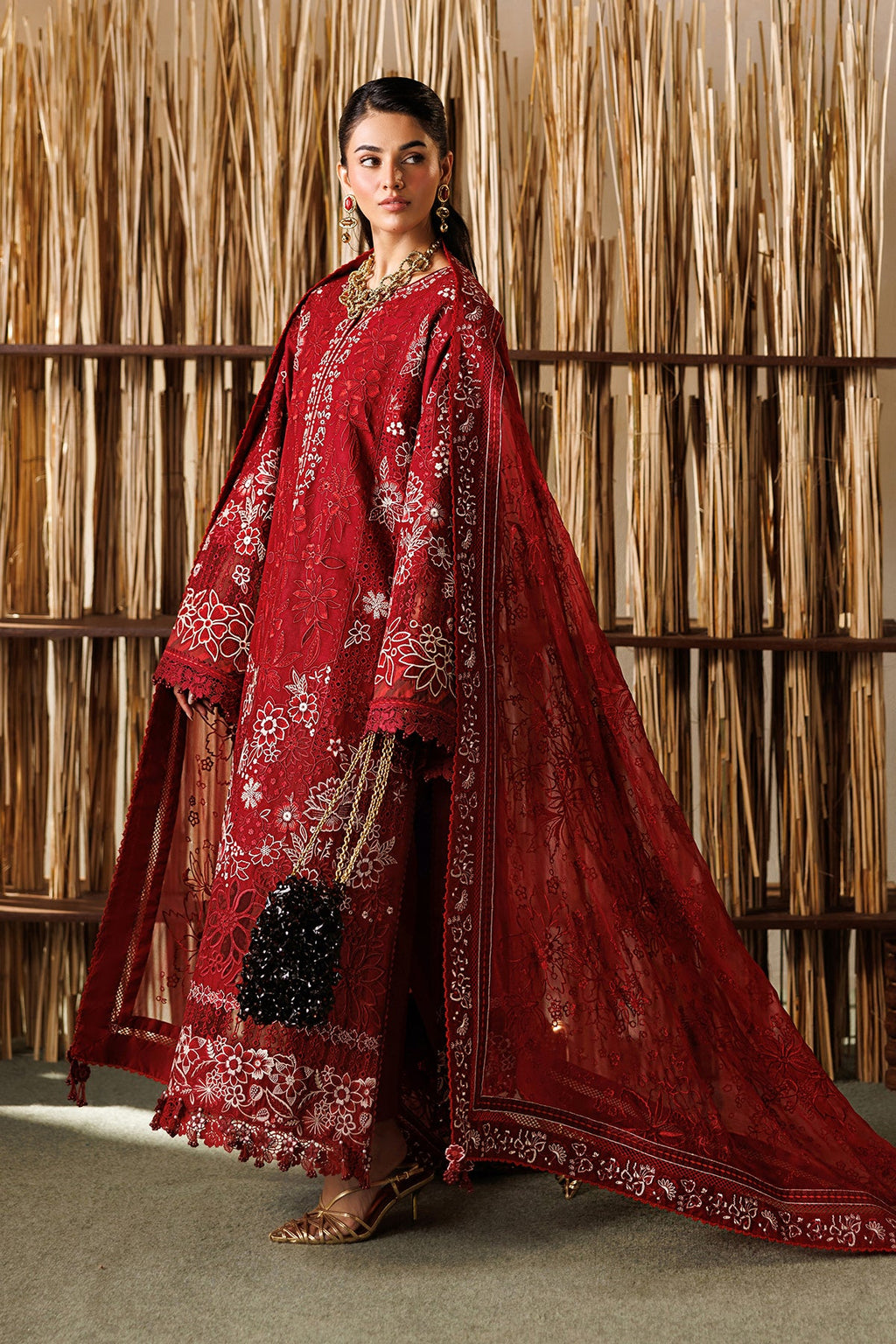 BAROQUE | EMBROIDERED LAWN | EL26-D05