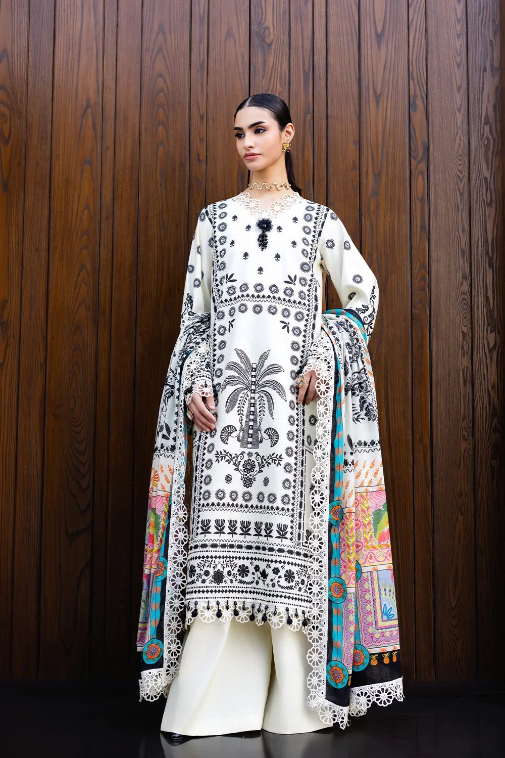Naqsh | The Breeze Edit Lawn | Crystal Aura