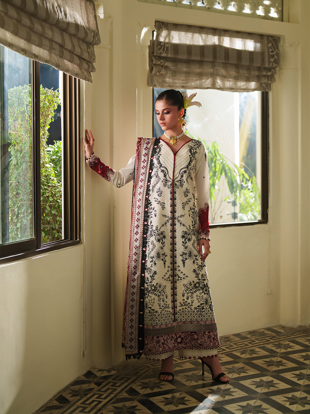 Bin ILyas | Heritage Dore - Unstitched 3 PC Lawn | 171-A