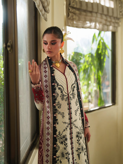 Bin ILyas | Heritage Dore - Unstitched 3 PC Lawn | 171-A