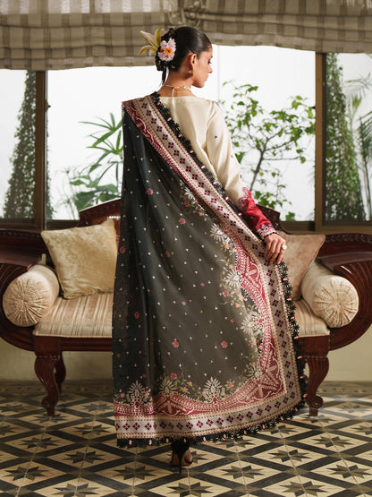 Bin ILyas | Heritage Dore - Unstitched 3 PC Lawn | 171-A