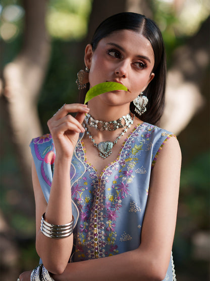 Bin ILyas | Heritage Dore - Unstitched 3 PC Lawn | 172-A