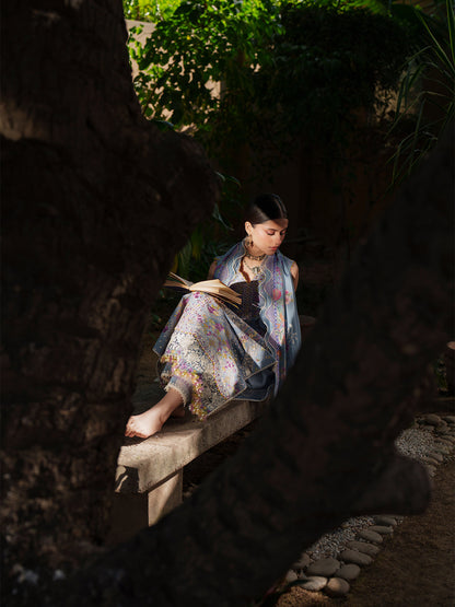 Bin ILyas | Heritage Dore - Unstitched 3 PC Lawn | 172-A