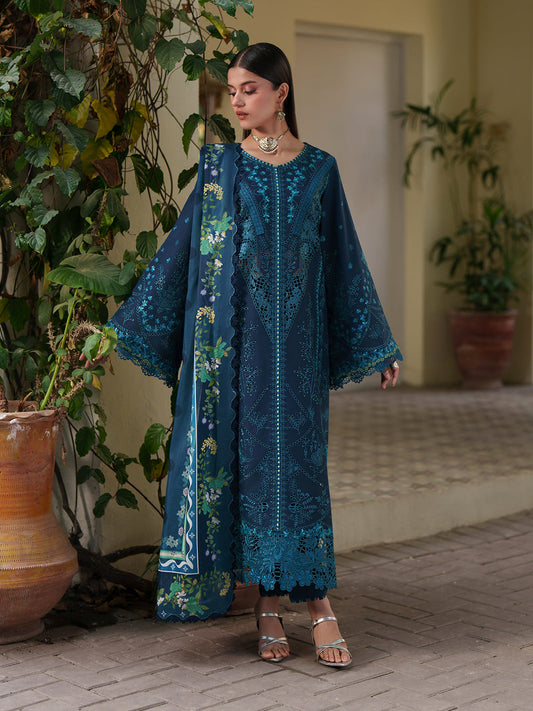 Bin ILyas | Heritage Dore - Unstitched 3 PC Lawn | 173-A