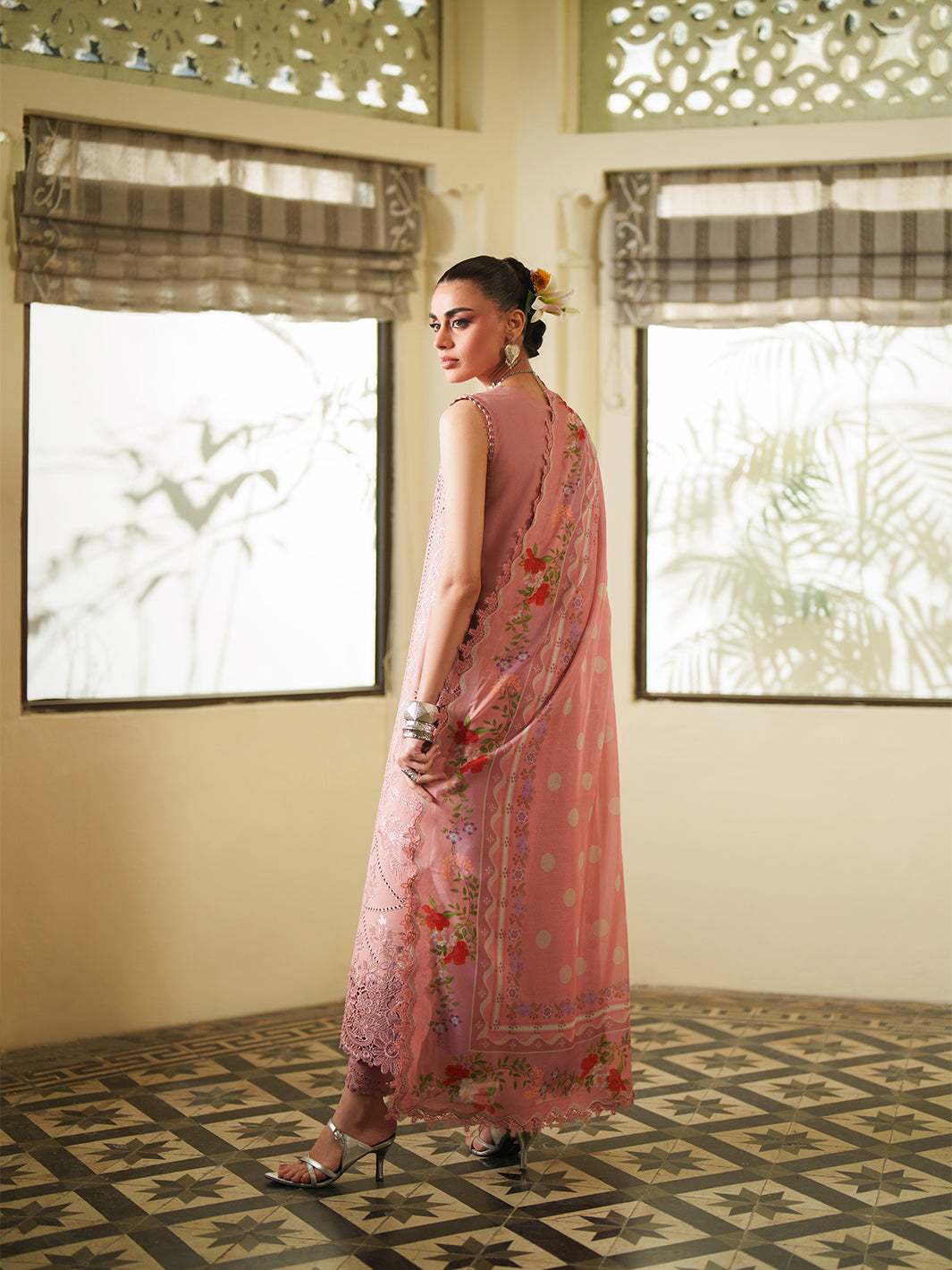 Bin ILyas | Heritage Dore - Unstitched 3 PC Lawn | 173-B