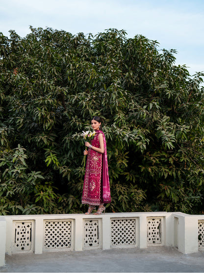 Bin ILyas | Heritage Dore - Unstitched 3 PC Lawn | 174-A