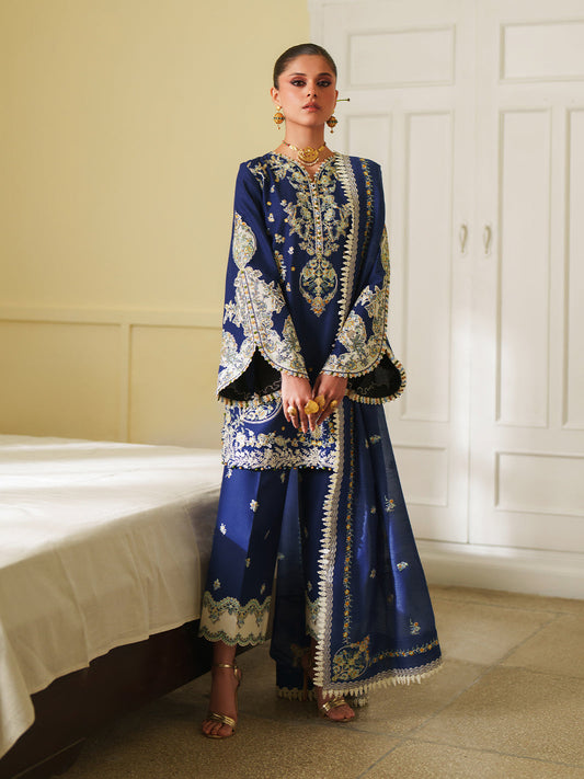 Bin ILyas | Heritage Dore - Unstitched 3 PC Lawn | 175-B