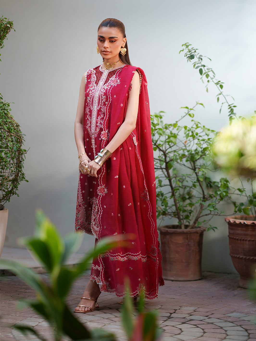 Bin ILyas | Heritage Dore - Unstitched 3 PC Lawn | 176-A