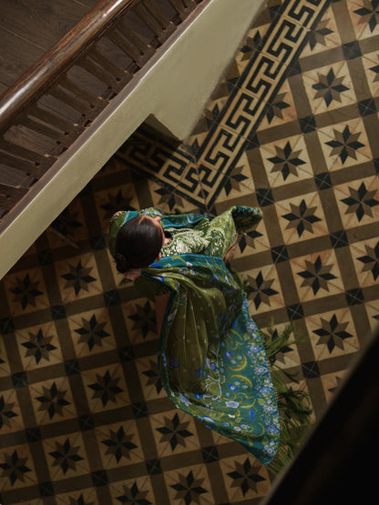 Bin ILyas | Heritage Dore - Unstitched 3 PC Lawn | 177-A