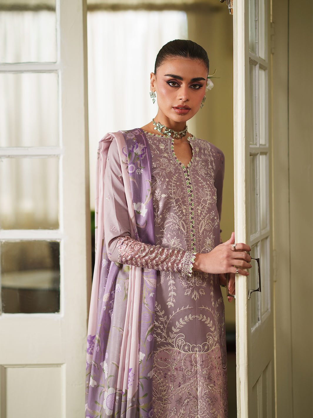Bin ILyas | Heritage Dore - Unstitched 3 PC Lawn | 177-B
