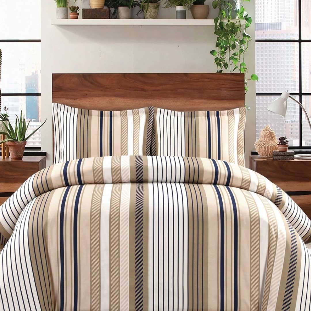 Zainab Fatima | King Size Bed Sheet Set | ZF-BED-017