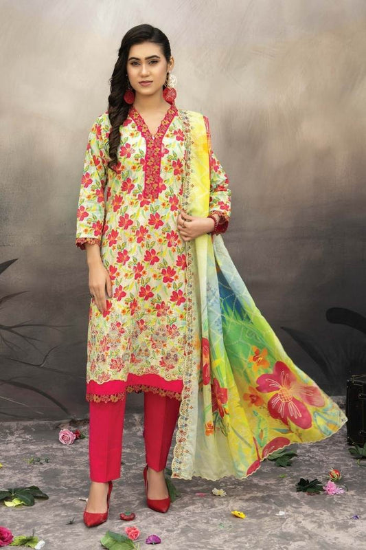 Riaz Arts | Elegant 3 Piece Lawn | RA-EX-09