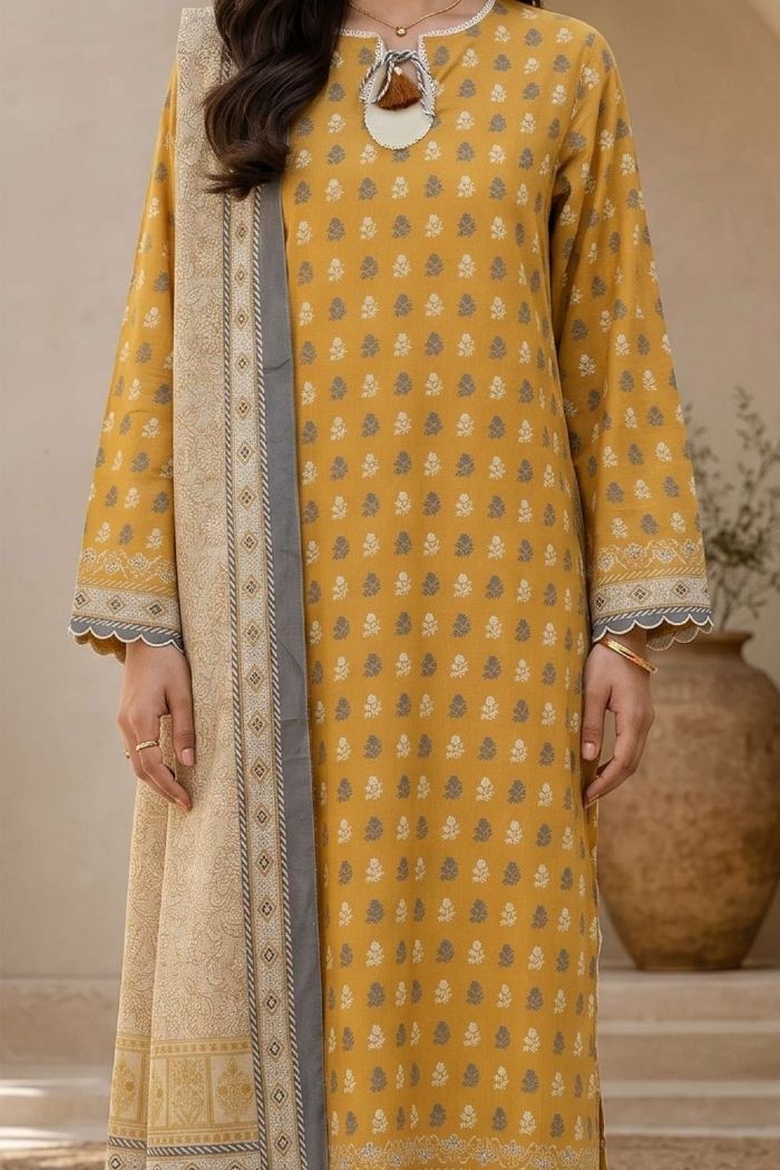 Zellbury | 3 Pcs Printed Lawn | 009