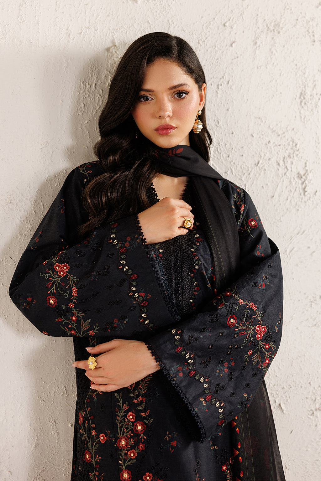 Iznik | Festive Embroidered Lawn | IBE-11