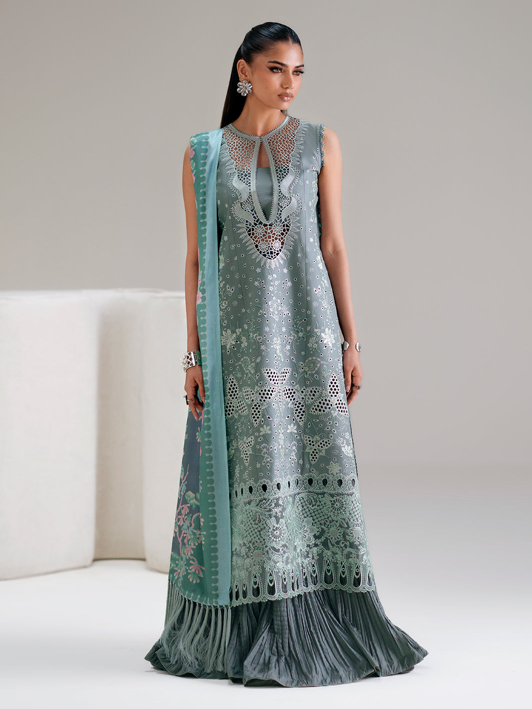 BIn ilyas | Amour Luxury Lawn '26 | 181-A