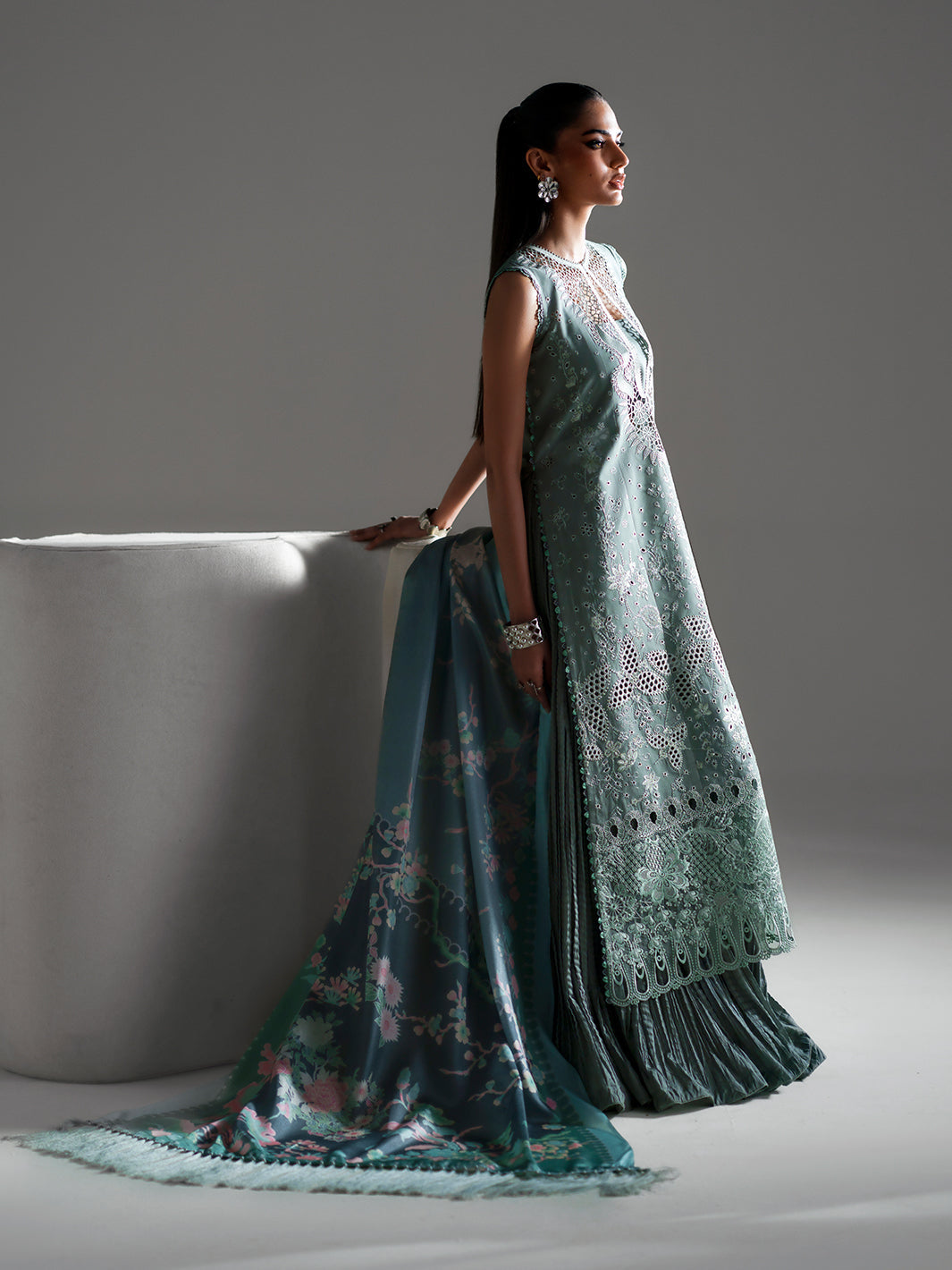 BIn ilyas | Amour Luxury Lawn '26 | 181-A