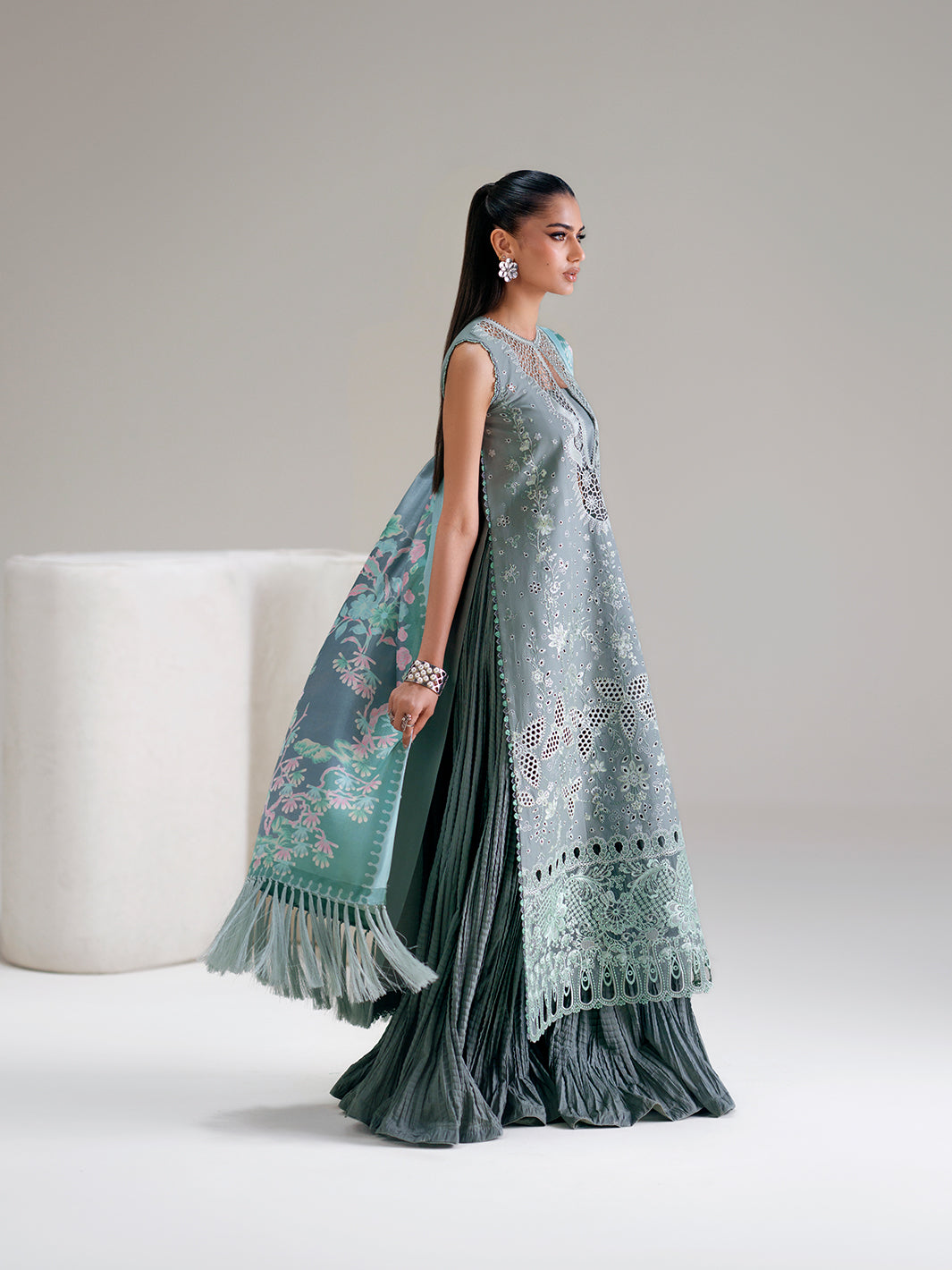 BIn ilyas | Amour Luxury Lawn '26 | 181-A