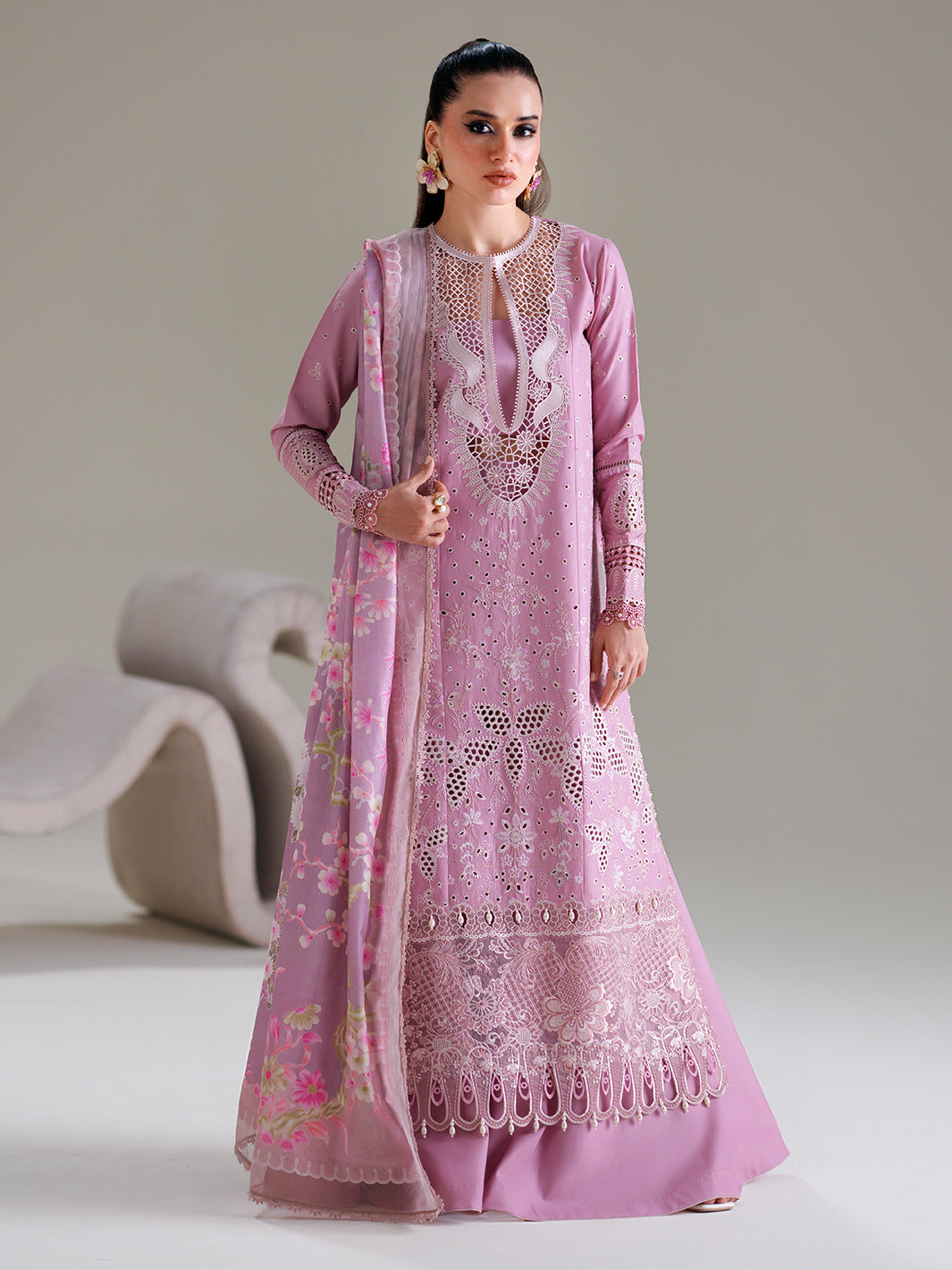 BIn ilyas | Amour Luxury Lawn '26 | 181-B