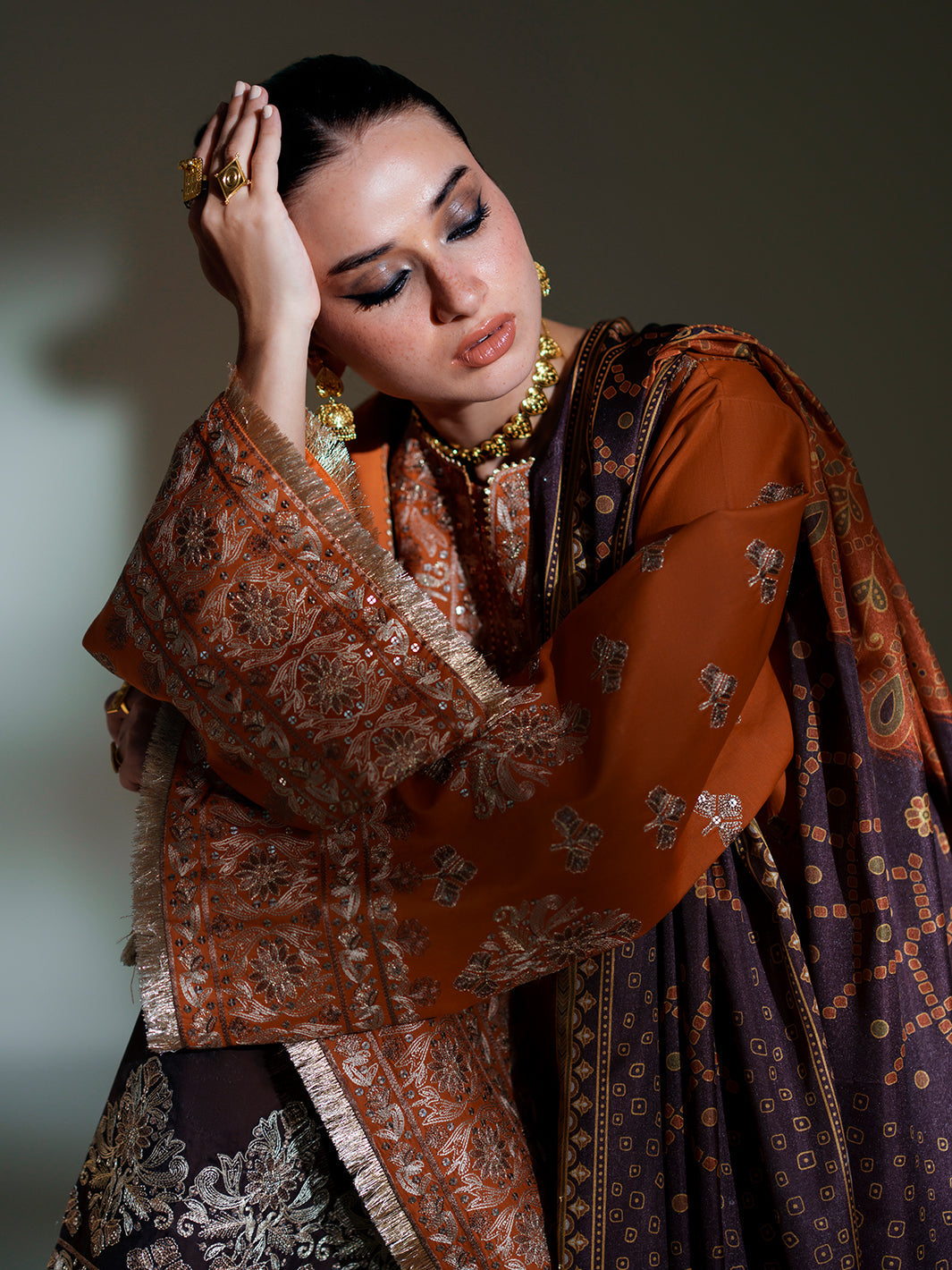BIn ilyas | Amour Luxury Lawn '26 | 183-A