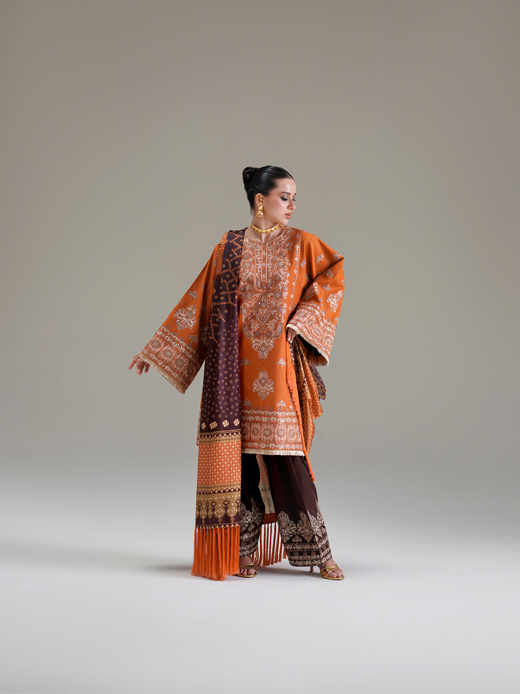 BIn ilyas | Amour Luxury Lawn '26 | 183-A