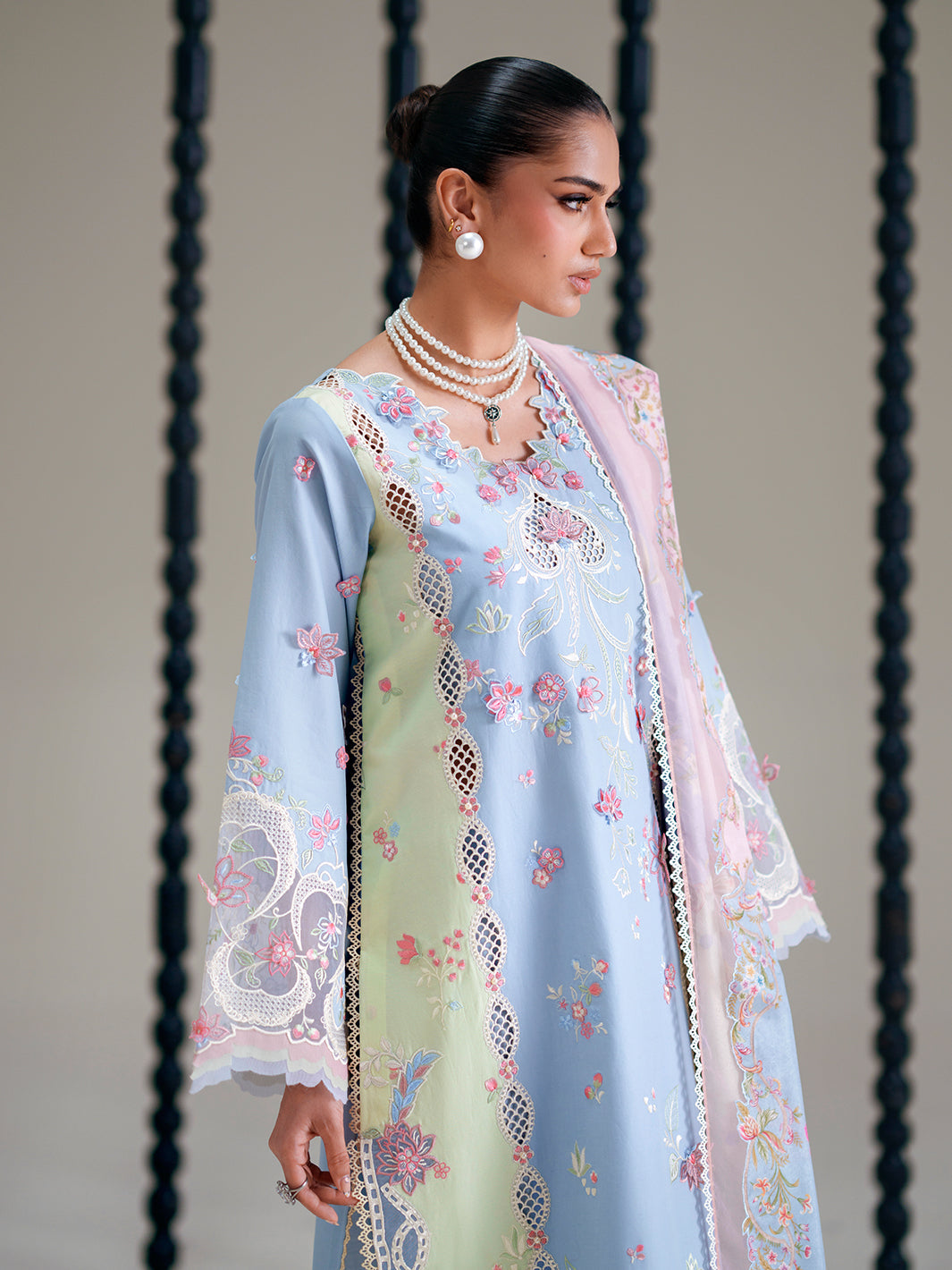 BIn ilyas | Amour Luxury Lawn '26 | 184-B