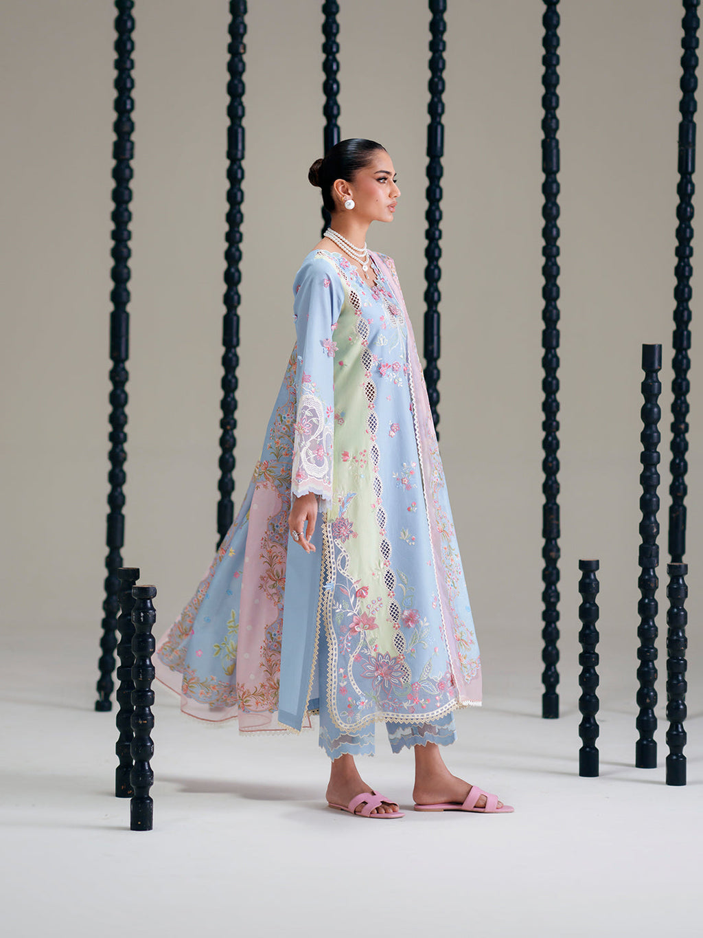 BIn ilyas | Amour Luxury Lawn '26 | 184-B