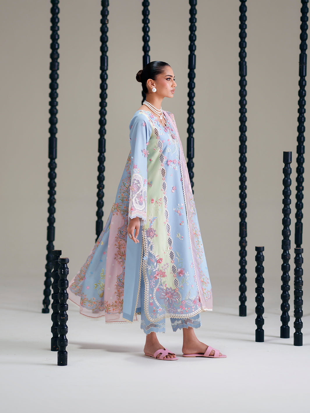 BIn ilyas | Amour Luxury Lawn '26 | 184-B