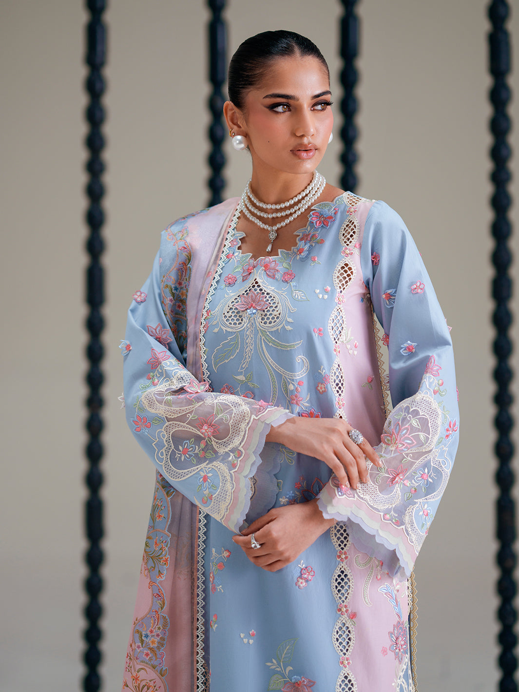 BIn ilyas | Amour Luxury Lawn '26 | 184-B