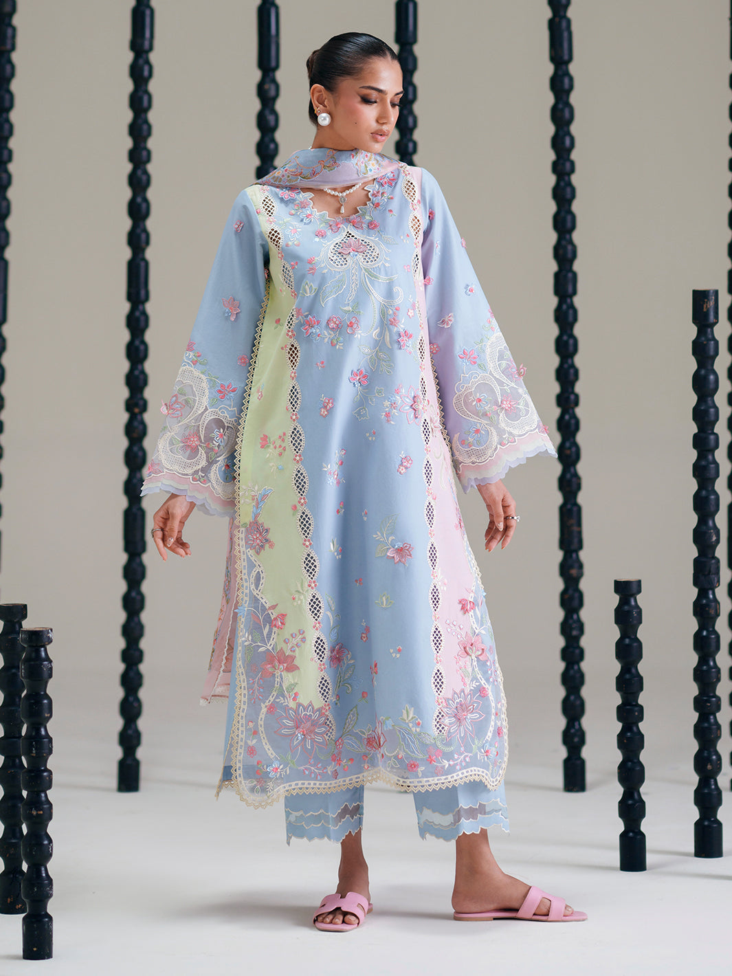 BIn ilyas | Amour Luxury Lawn '26 | 184-B