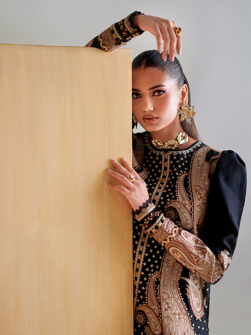BIn ilyas | Amour Luxury Lawn '26 | 185-B