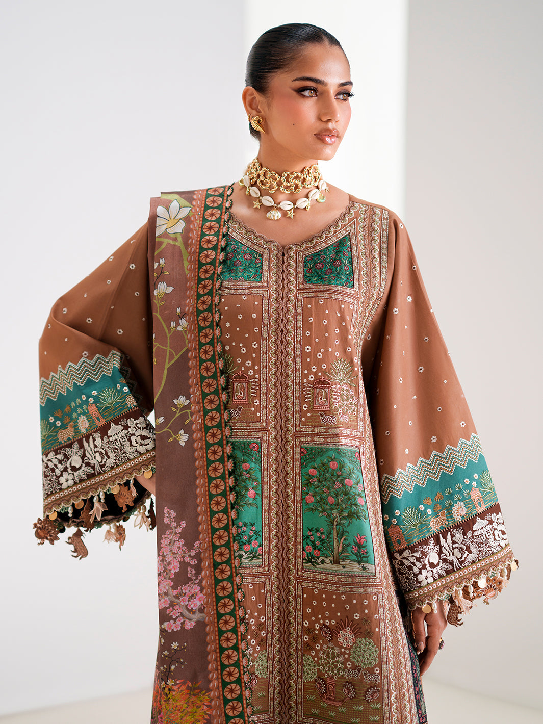 BIn ilyas | Amour Luxury Lawn '26 | 186-B