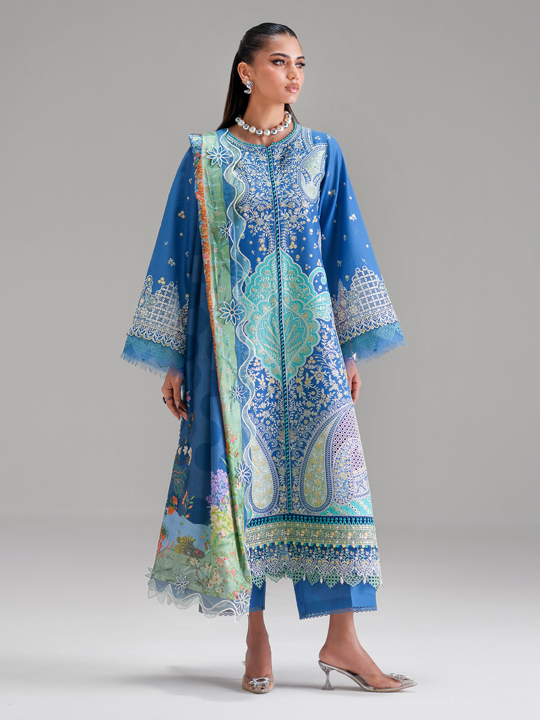 BIn ilyas | Amour Luxury Lawn '26 | 187-A