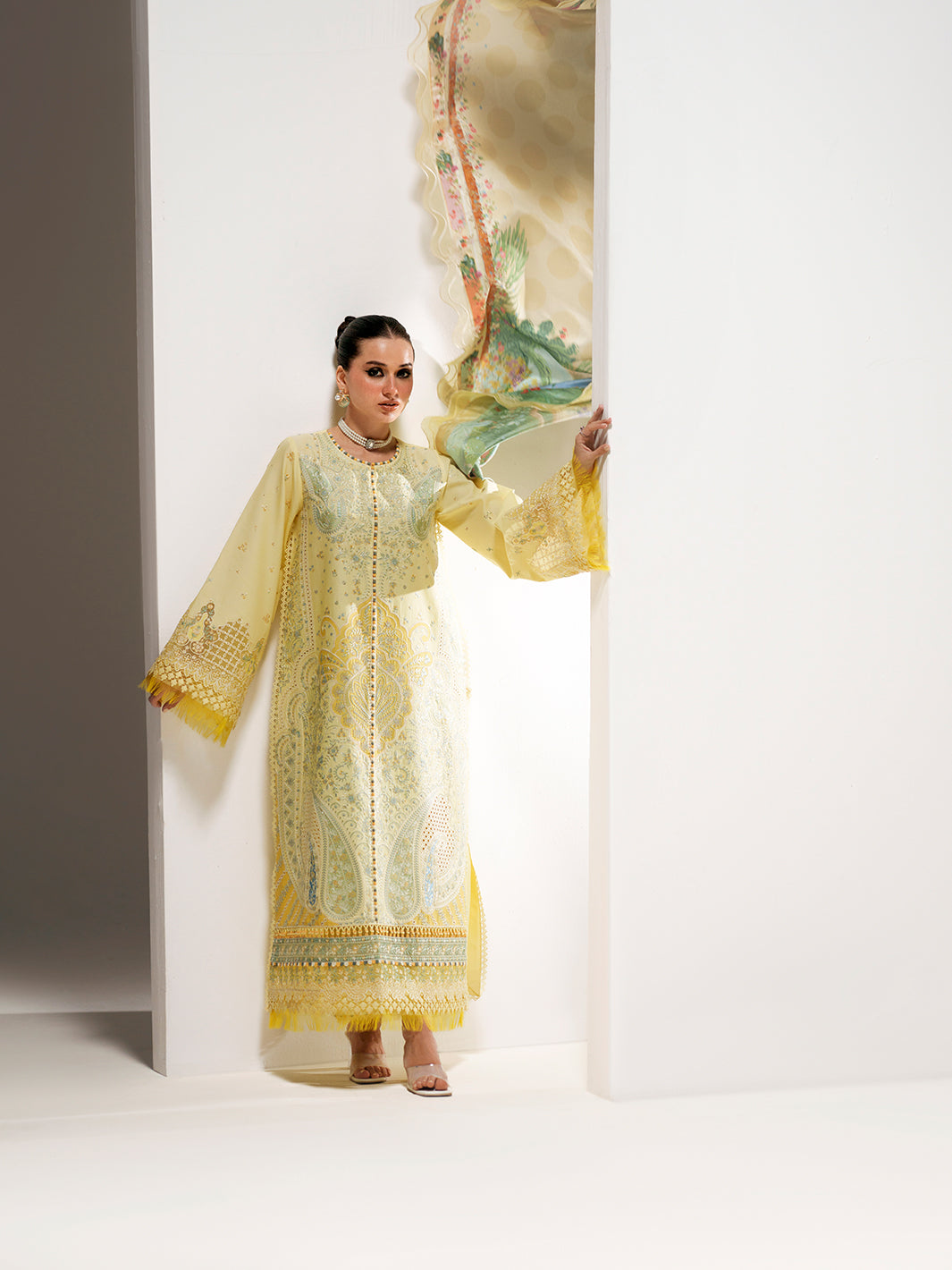 BIn ilyas | Amour Luxury Lawn '26 | 187-B