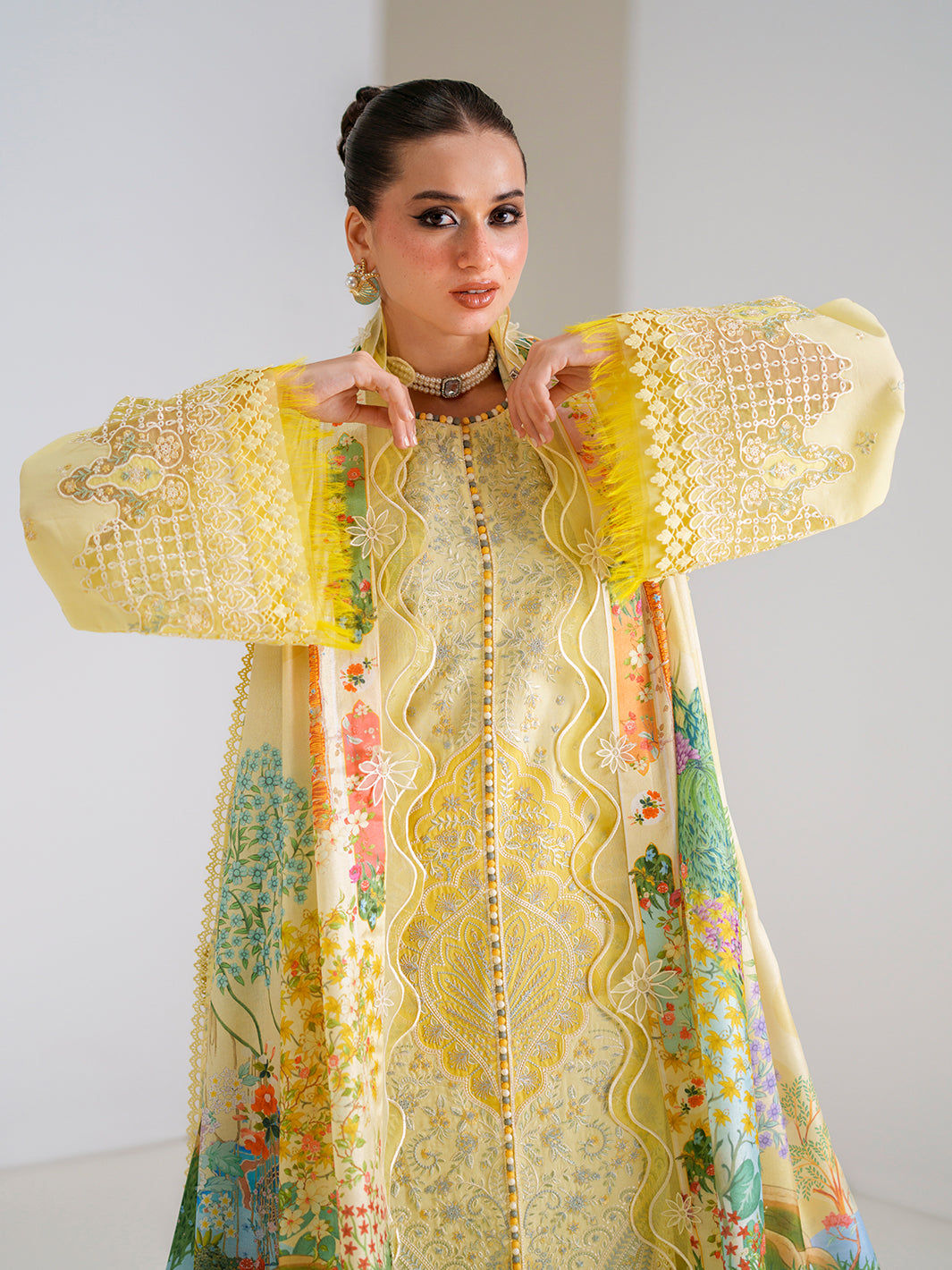 BIn ilyas | Amour Luxury Lawn '26 | 187-B