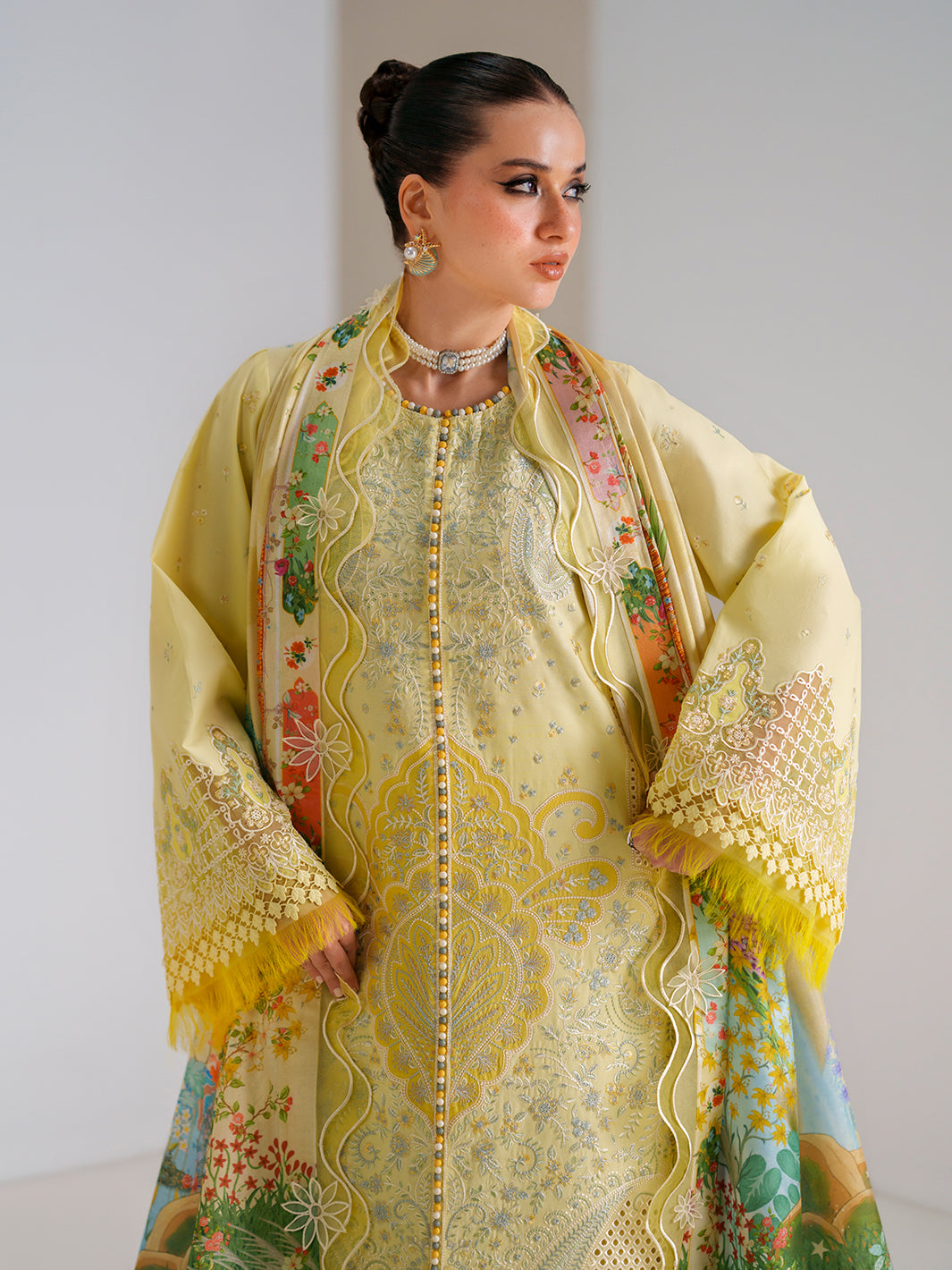 BIn ilyas | Amour Luxury Lawn '26 | 187-B